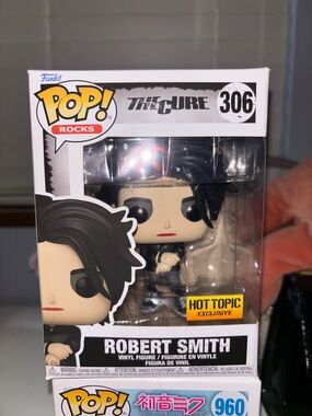 Funko The Cure Robert Smith Pop! Vinyl Figure - Black, White, Red